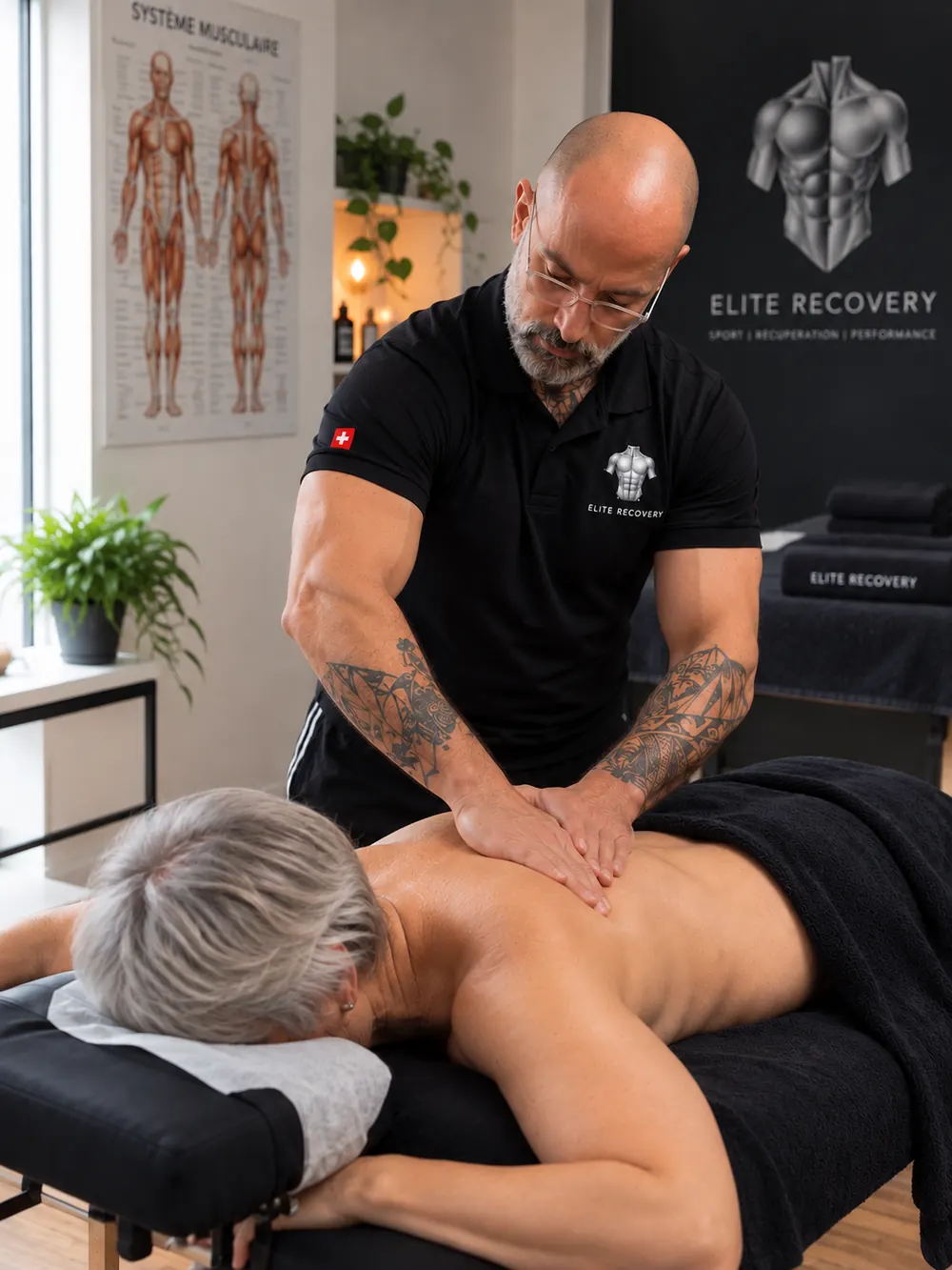 Massage senior doux et personnalisé à domicile